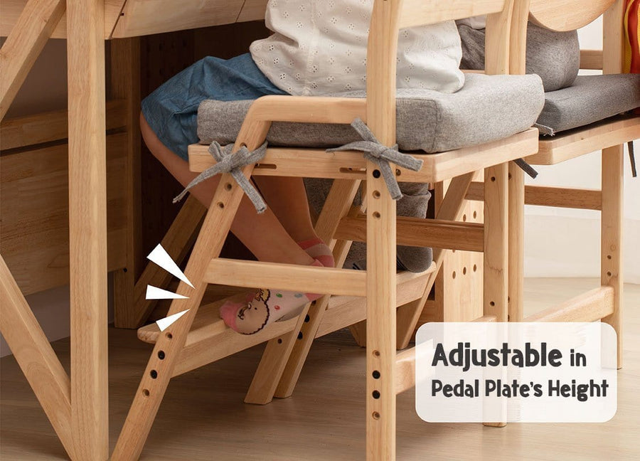 My Duckling Solid Wood Adjustable Study Chair