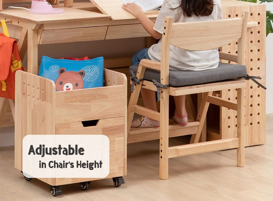 My Duckling Solid Wood Adjustable Study Chair