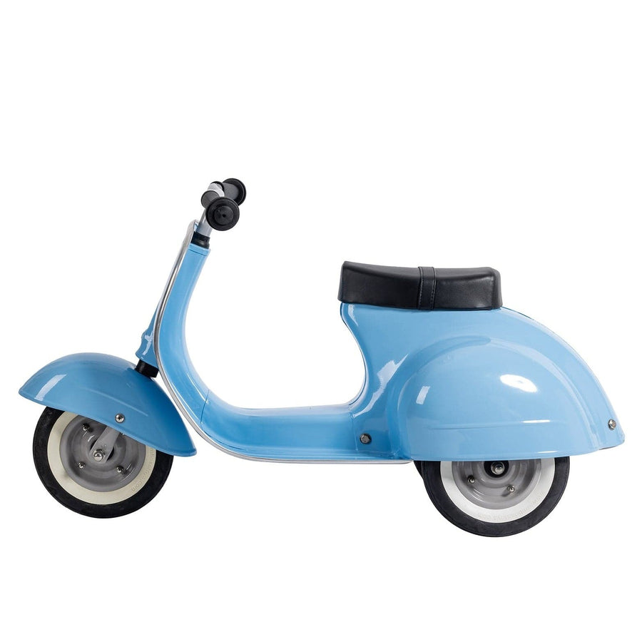 Ambosstoys Primo Classic Sky Blue Ride-On  (Leather Seat)