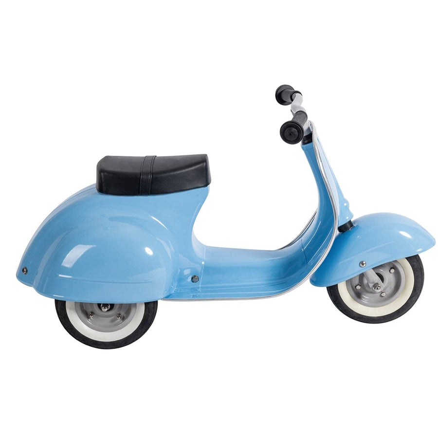 Ambosstoys Primo Classic Sky Blue Ride-On  (Leather Seat)