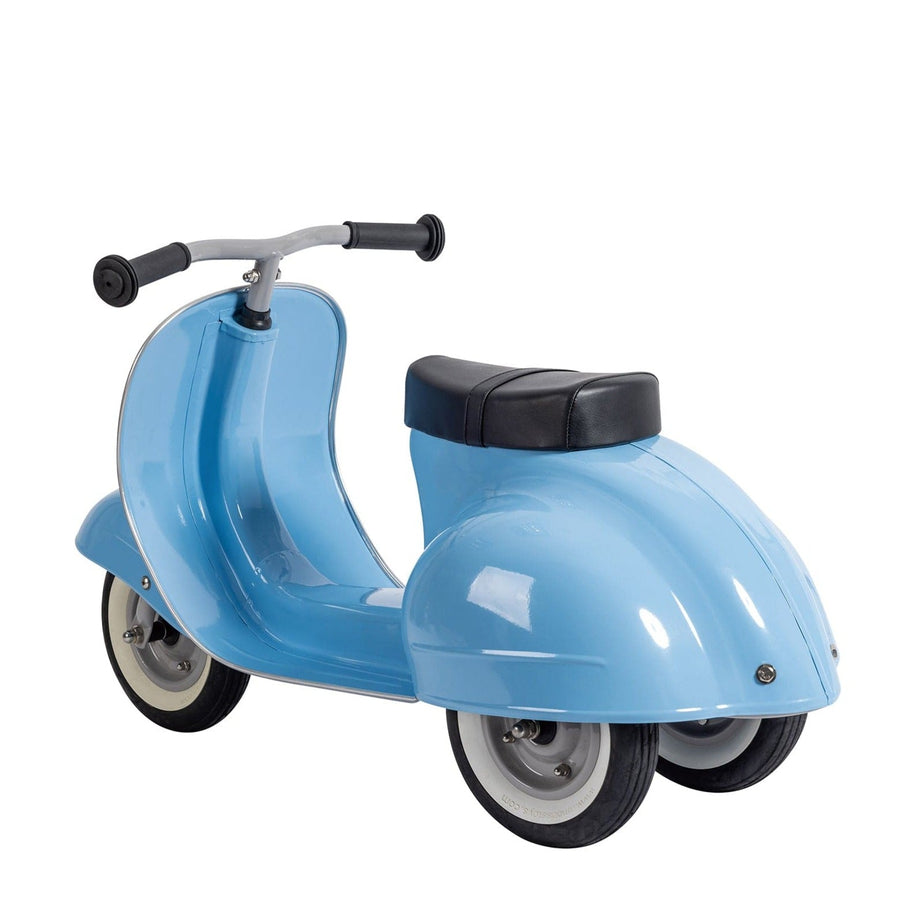 Ambosstoys Primo Classic Sky Blue Ride-On  (Leather Seat)