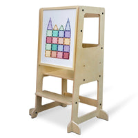 My Duckling Adjustable Learning Tower 2 in 1 –Natural (Mid August Pre-Order)