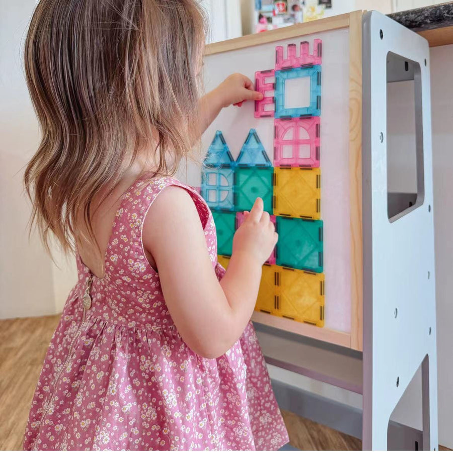 My Duckling Adjustable Learning Tower 2 in 1 –Grey