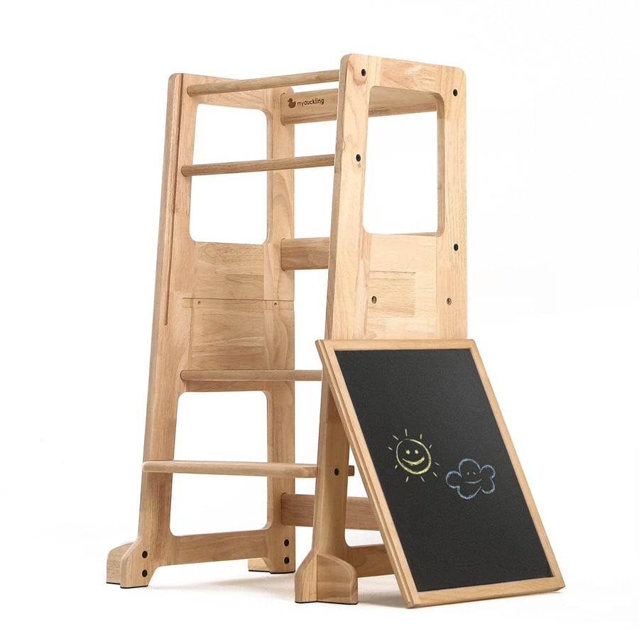 My Duckling Solid Wood Adjustable Learning Tower 2in1 - Deluxe (Late July Pre-Order)