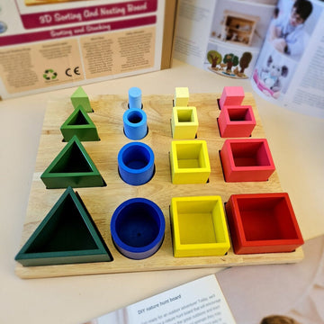 QToys 3D Sorting and Nesting Board