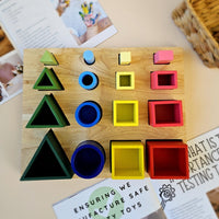 QToys 3D Sorting and Nesting Board