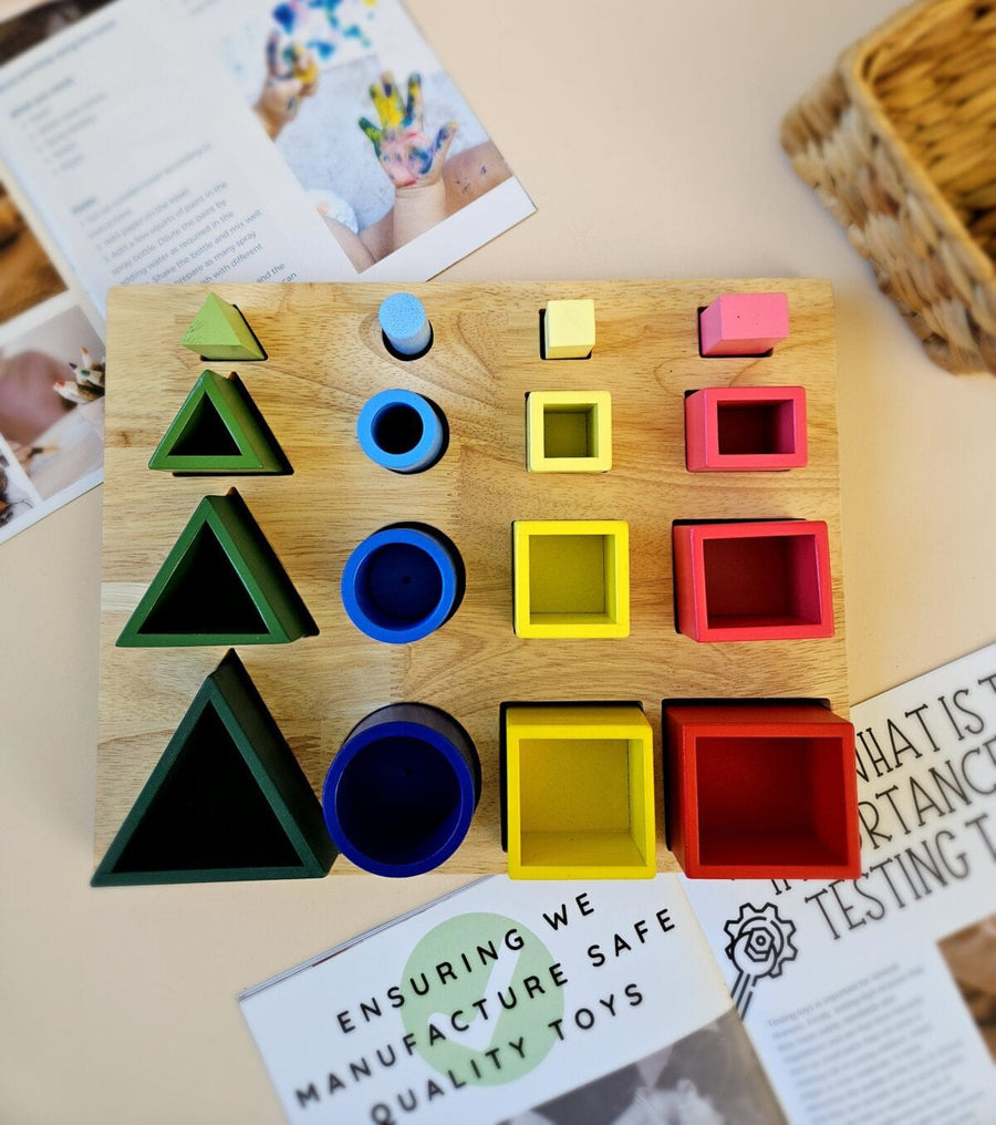 QToys 3D Sorting and Nesting Board
