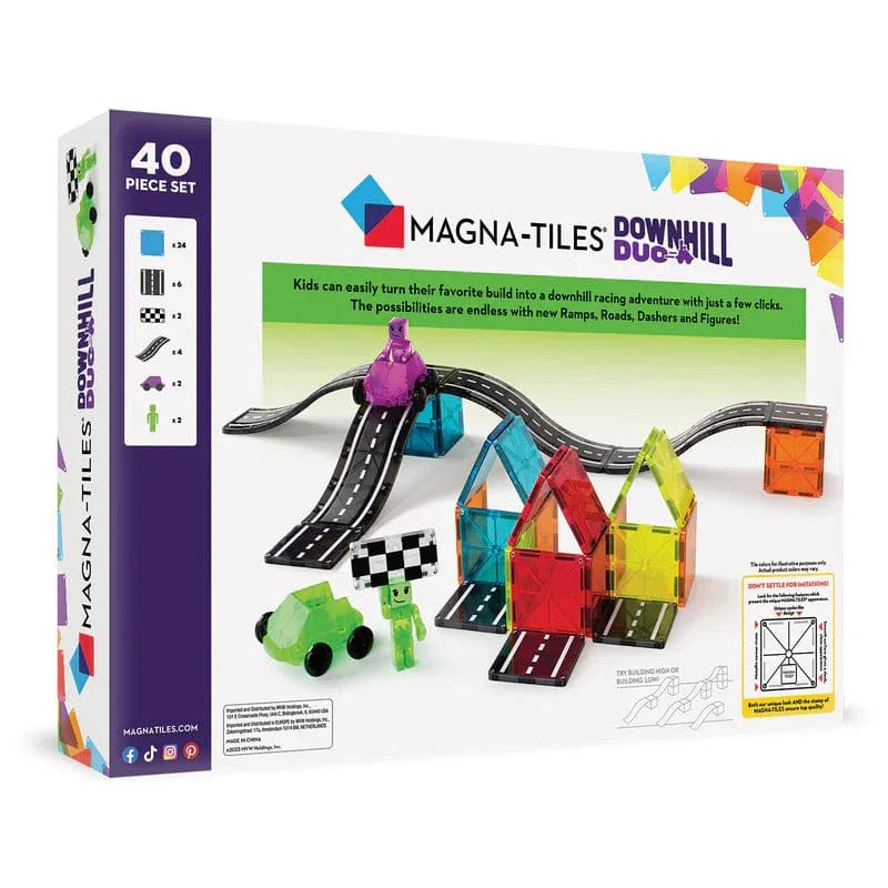 MAGNA-TILES - Downhill Duo - 40 Piece Set