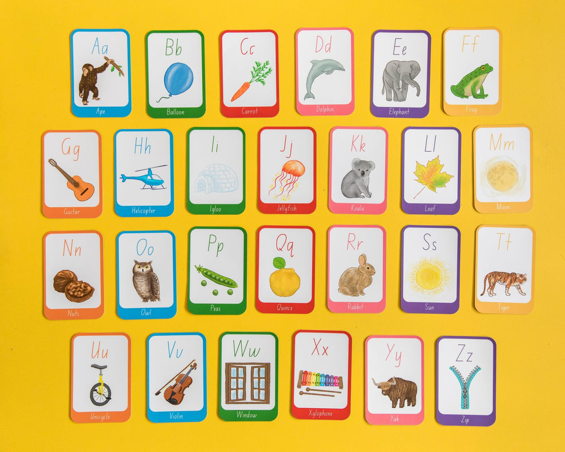 Freckled Frog ABC Flashcards