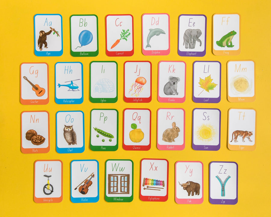 Freckled Frog ABC Flashcards