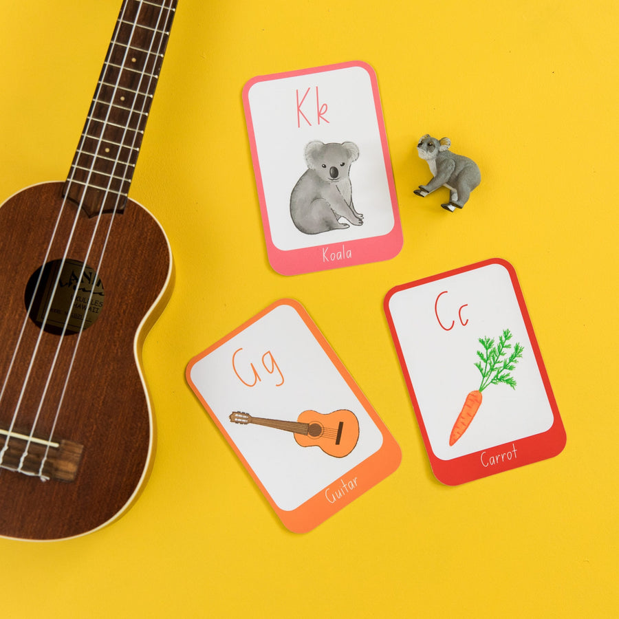 Freckled Frog ABC Flashcards
