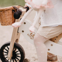 Kinderfeets 2-In-1 Tiny Tot Plus Tricycle & Balance Bike - White