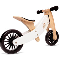 Kinderfeets 2-In-1 Tiny Tot Plus Tricycle & Balance Bike - White