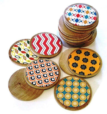 Freckled Frog Retro Wooden Memory Game