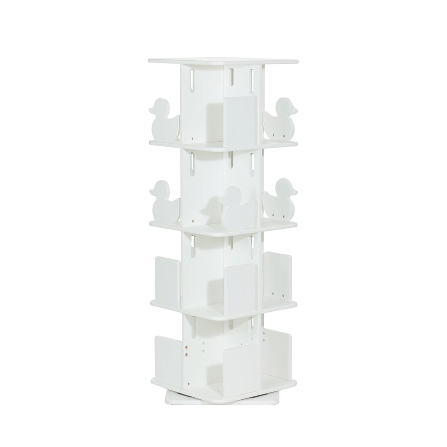 My Duckling Montessori Rotating Bookcase Addon Layer - White