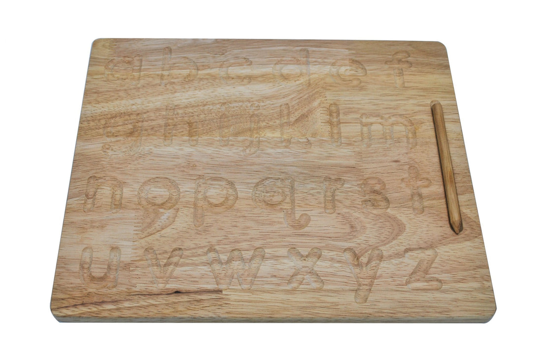 QToys Lower case Letter Tracing board