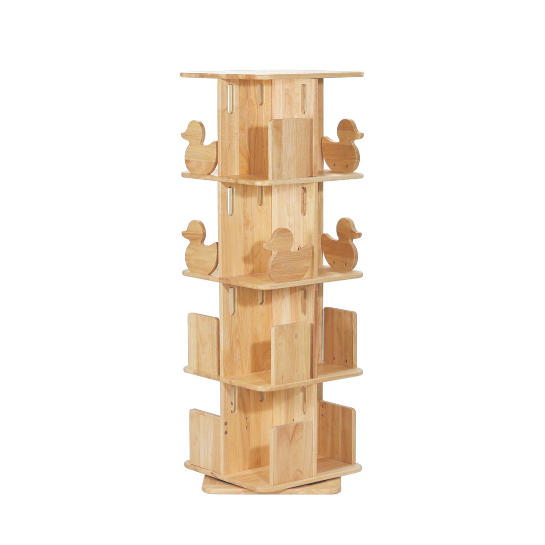 My Duckling Montessori Rotating Bookcase Addon Layer - Natural