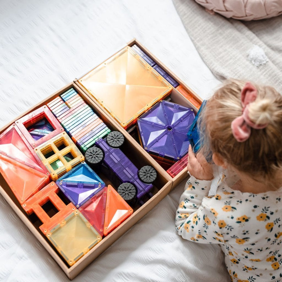 Connetix Tiles 212 Piece Rainbow Mega Pack