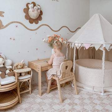 My Duckling Kids Activity Table and Chair Set - Bear