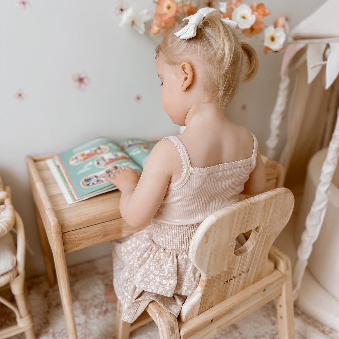 My Duckling Kids Activity Table and Chair Set - Bear