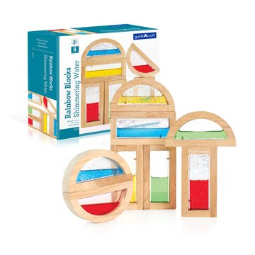 Guidecraft Rainbow Blocks – Shimmering Water