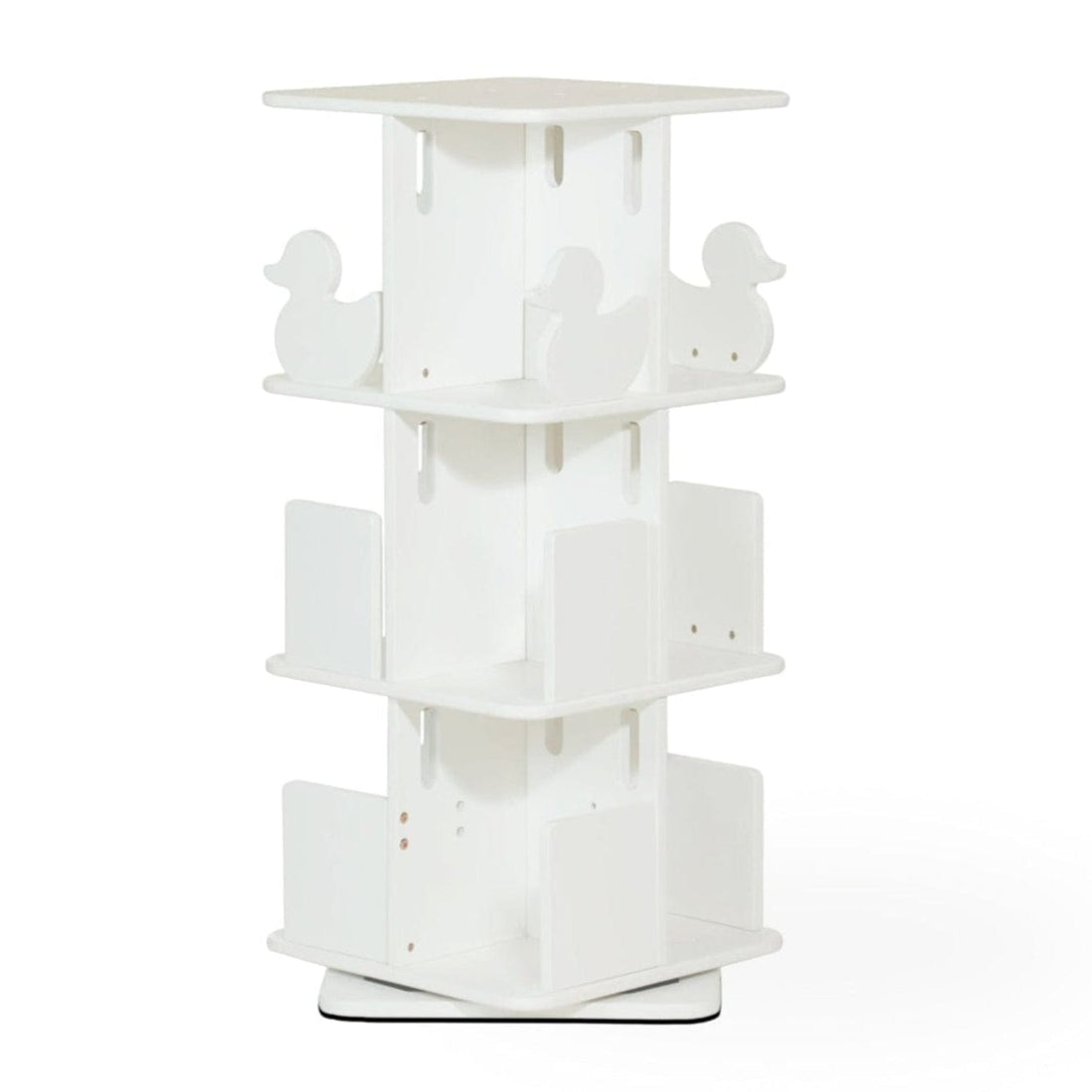 My Duckling Montessori Rotating Bookcase - White