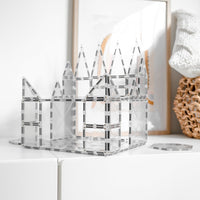 Connetix Tiles 34 Piece Clear Pack