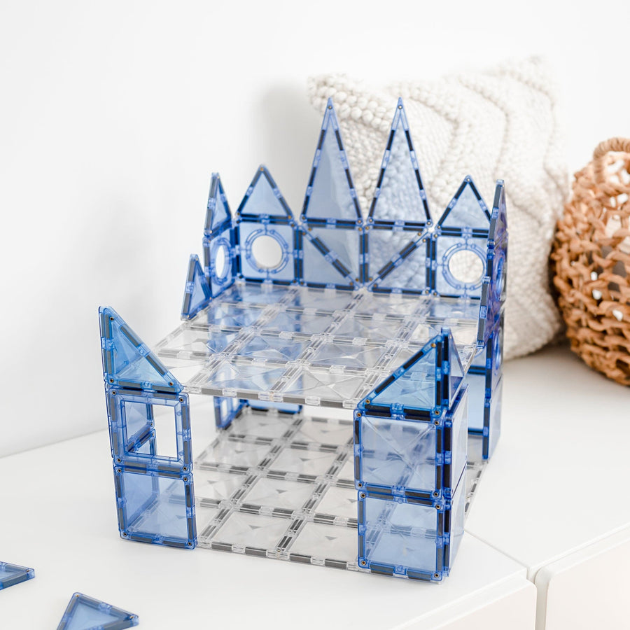Connetix Tiles 2 Piece Base Plate Pack Clear