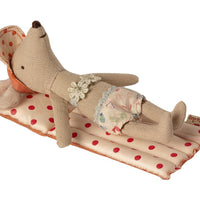Maileg Air Mattress Mouse Red Dot