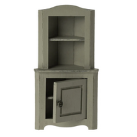 Maileg Corner Cabinet Mouse light green