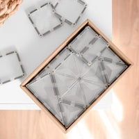 Connetix Tiles 34 Piece Clear Pack