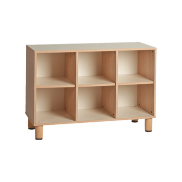 GAM Furniture 6-Space Shelf 2-Layer
