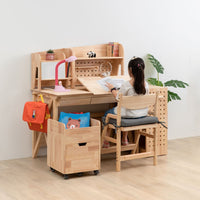 My Duckling Solid Wood Study Desk With Easel