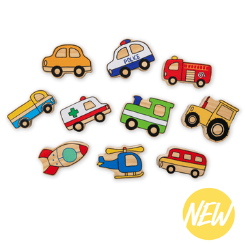 The Freckled Frog My Town Vehicle Set