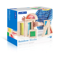 Guidecraft Rainbow Blocks 10 Pc Set