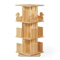 My Duckling Montessori Rotating Bookcase - Natural