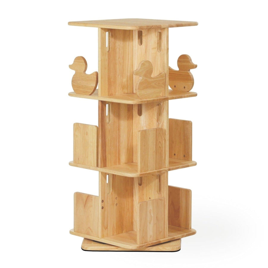 My Duckling Montessori Rotating Bookcase - Natural