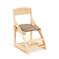 My Duckling Montessori  Kids Height Adjustable Dining Chair - Khaki