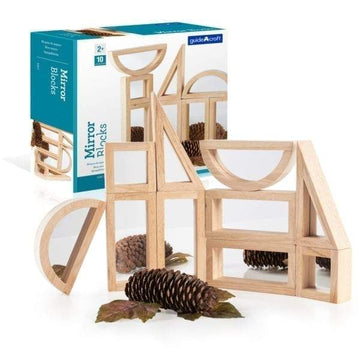 Guidecraft Mirror Blocks 10 pc Set