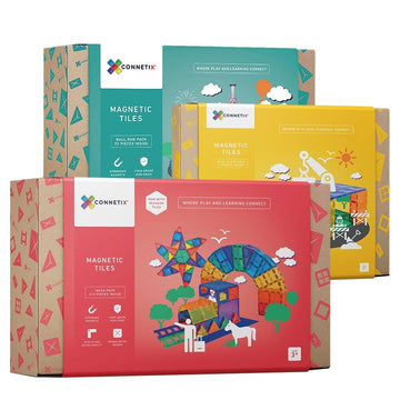 Connetix Tiles 306 Piece Rainbow Complete Bundle