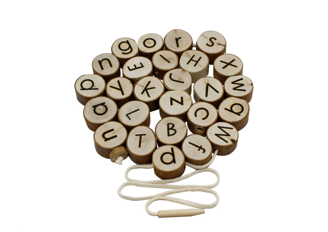 Qtoys Alphabet Threading Set