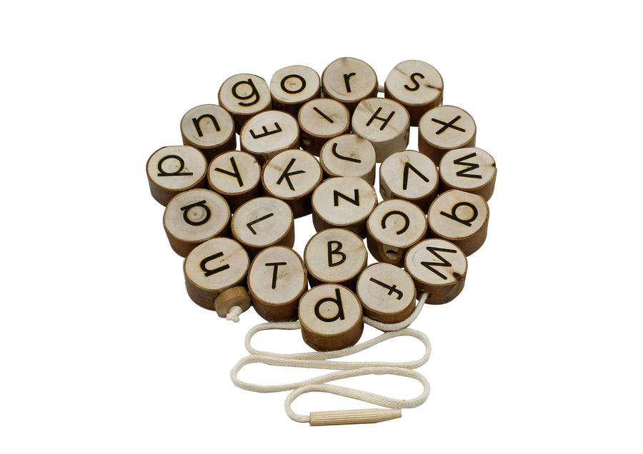 Qtoys Alphabet Threading Set