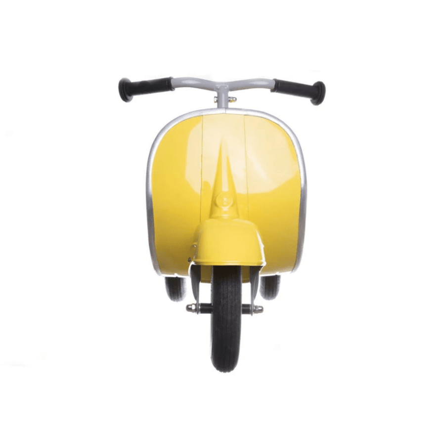 Ambosstoys Primo Classic Yellow Ride-On  (Leather Seat)