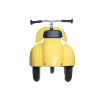 Ambosstoys Primo Classic Yellow Ride-On  (Leather Seat)
