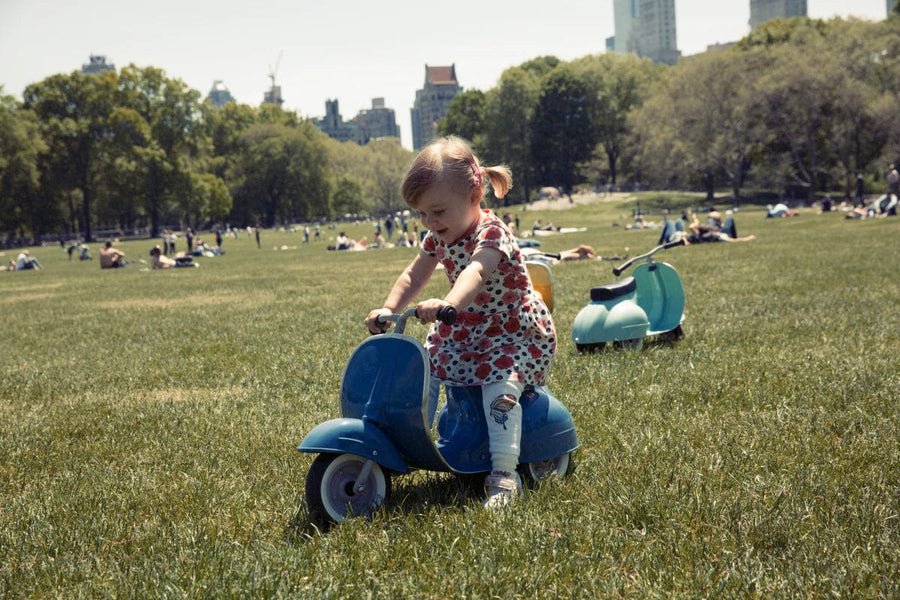 Ambosstoys Primo Classic Pink Ride-On  (Leather Seat)