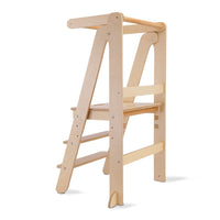 Toypark Folding Learning Tower - Natural (Mid August Pre-Order)