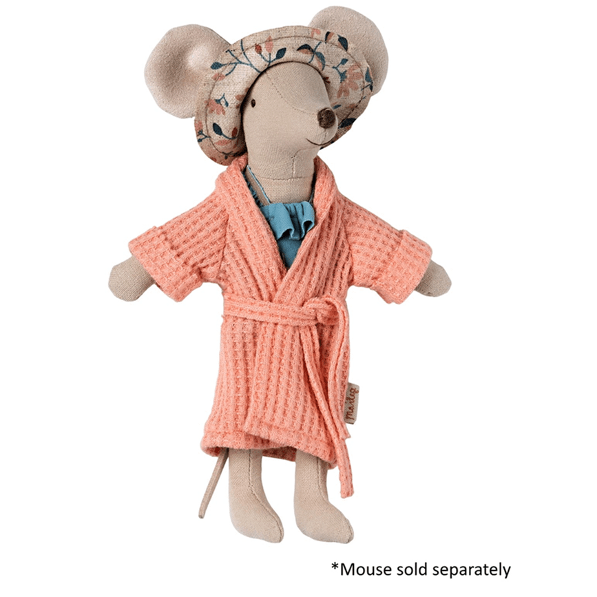 Maileg Bathrobe - Coral