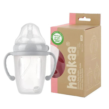 Haakaa Generation 3 Silicone Sippy Spout Bottle (250ml)