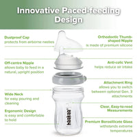 Haakaa Generation 3 Glass Baby Bottle 120ml