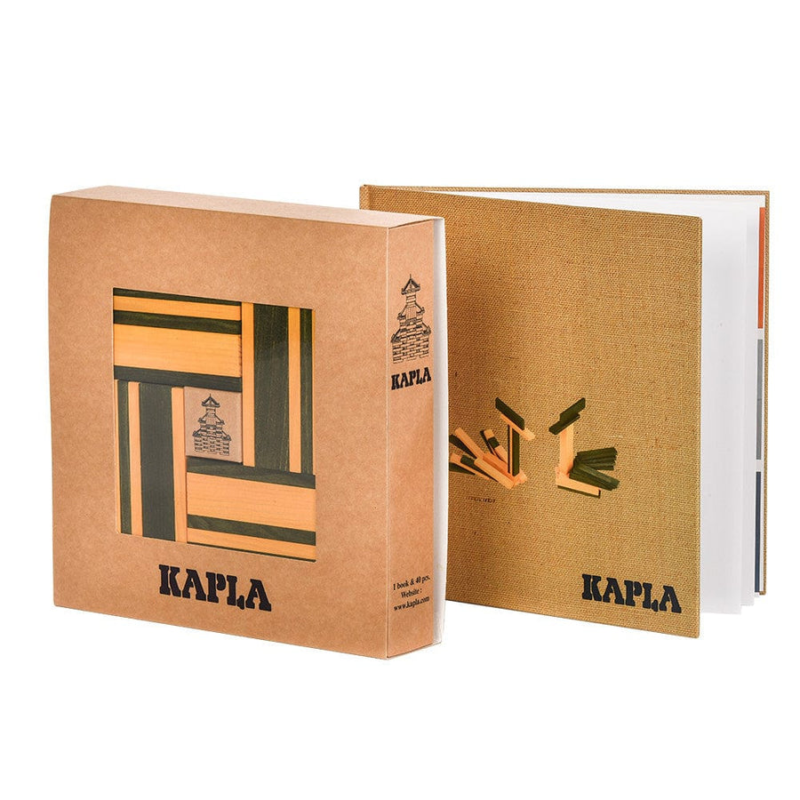 Kapla Book and Colours - Yellow/Green